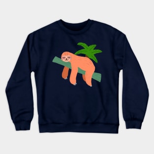 Sleeping Sloth Crewneck Sweatshirt